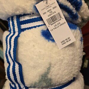 American Eagle 2025 holiday blanke ski theme